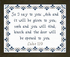 Ask Seek Knock - Luke 11:9